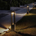 Modernist Die Cast Aluminum Outdoor Post Lights with Traditional Lantern Design, Available in Small, Medium, and Large Sizes for Pathway Lighting-ErisView-13