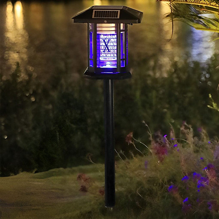 Multi-Functional Solar Mosquito Killer Lamp with 360° Coverage, High-Efficiency Solar Panel, and Multiple Charging Options for Outdoor Use-ErisView-22