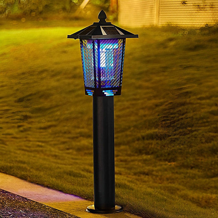 Multi-Functional Solar Mosquito Killer Lamp with 360° Coverage, High-Efficiency Solar Panel, and Multiple Charging Options for Outdoor Use-ErisView-5