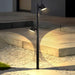 Nut 1/2-LED Outdoor Lawn Bollard Light, Soft, Non-Directional Glow, TRIAC Dimmable, Energy-Efficient for Gardens & Yards-ErisView-11