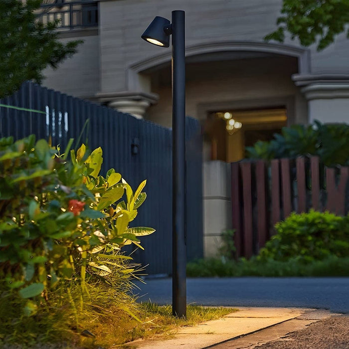 Nut 1/2-LED Outdoor Lawn Bollard Light, Soft, Non-Directional Glow, TRIAC Dimmable, Energy-Efficient for Gardens & Yards-ErisView-13