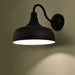 Outdoor Matte Black LED Dimmable Barn Light Wall Light-ErisView