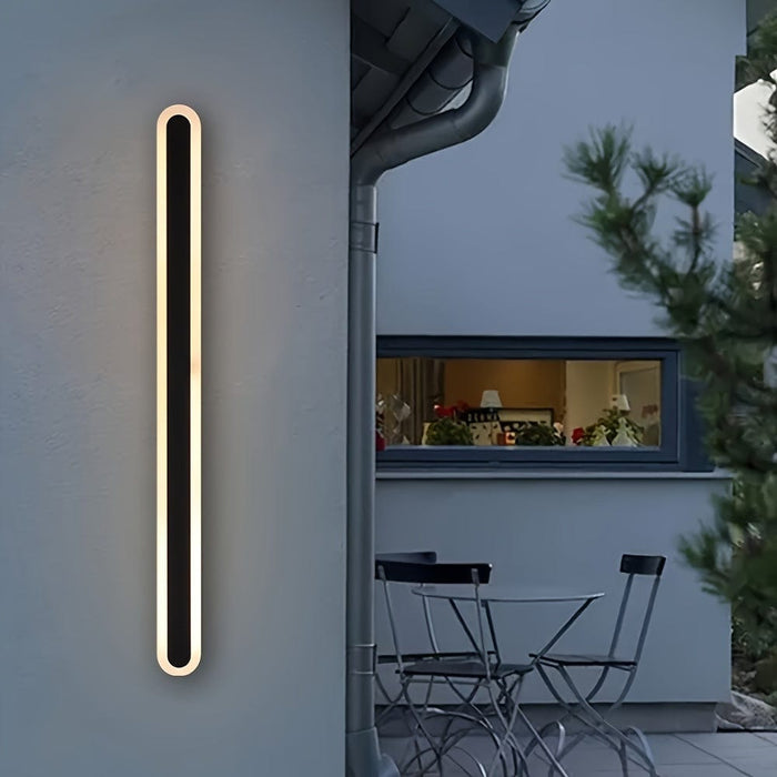 Outdoor Waterproof Modern Linear Wall Light for Porch Garage Patio, Indoor Wall Mount LED Wall Light for Living Room Bedroom-60 cm/23.62 in.-ErisView