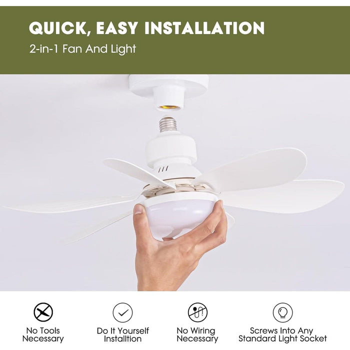 Remote Control Ceiling Fan and Light, Bedroom Ceiling Fans, Living Room Fan, Kitchen Ceiling Fans, Outdoor Garage Ceiling Fan-4-ErisView