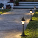 Retro Aluminum Garden Light with Warm White LED, Stylish and Elegant Outdoor Pathway, Landscape, and Porch Lighting for a Romantic Courtyard-ErisView-4