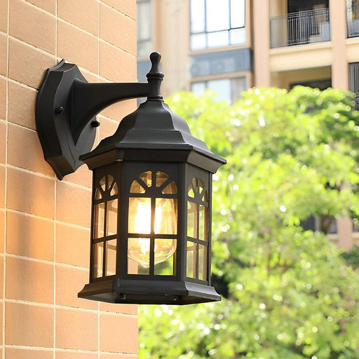 Retro Exterior Light Design, Durable, Rustproof, and Waterproof Outdoor Wall Lamp for Homes, Cafes, Bars, Hotels, and More-ErisView-1