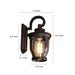 Retro Exterior Wall Lamp, Durable Die-Cast Aluminum, Waterproof, Rust-Proof, Art Glass Lampshade, Perfect for Outdoor Romantic Ambiance-ErisView-10