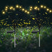 Romantic Swaying Solar Garden Lights, Firefly-Inspired, Waterproof, Auto On/Off, 8-15 Hours Illumination, Perfect for Outdoor Decoration & Pathway Lighting-ErisView-13