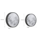 Round Moon Shape Outdoor Wall Sconces with High Transmittance Glass, Energy-Saving LED, Waterproof, Dustproof, and Insect-Proof for a Cozy Ambience-ErisView-8