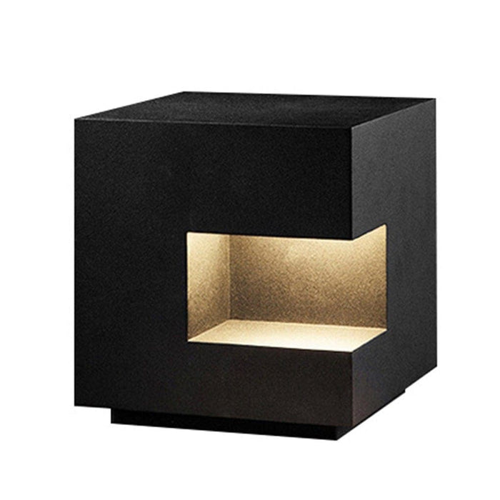 Rust Proof Square Lawn Lamp, Die-Cast Aluminum, IP65 Waterproof, Ideal for Garages, Pools, Corridors, Villas, Gardens, and More-ErisView-8