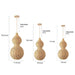 Rustic Gourd Shaped Outdoor Hanging Lights, Waterproof IP65 Rubber Rattan & Stainless Steel Chandelier for Garden, Courtyard, Villa Decor-ErisView-9