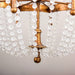 Rustic Gold Empire Crystal Chandelier-ErisView