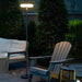 Sleek 68-Inch Modern Solar Outdoor Floor Lamp with Warm White LED Light, Aluminum & PE Construction, USB Charging Option for Patios & Terraces-ErisView-2