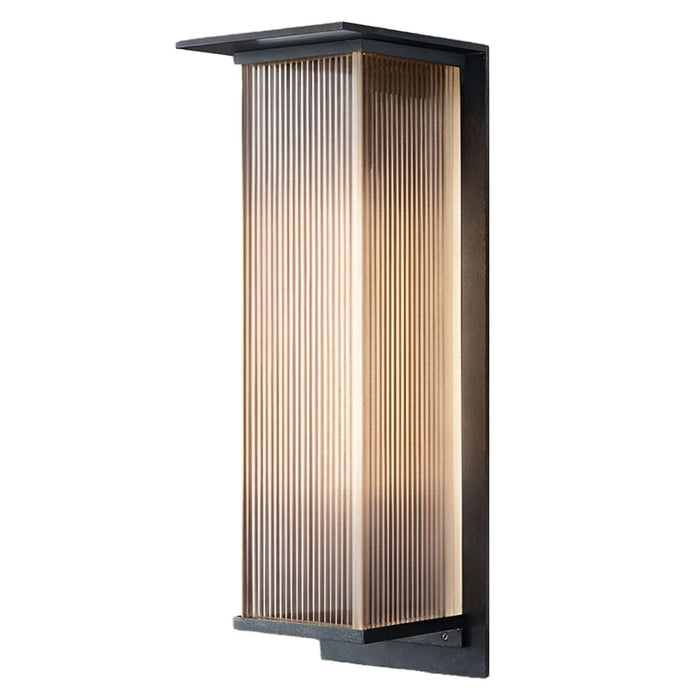 Sleek Modern Outdoor Wall Light with Metal Body & Glass Shade, IP65 Waterproof, Energy-Saving, Rust-Proof, Ideal for All Weather Conditions-ErisView-10