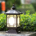 Smart Solar Fence Post Lights, Easy Install, Auto Charge & Light, Waterproof Aluminum, Warm Ambiance for Patios & Outdoor Spaces-ErisView-11