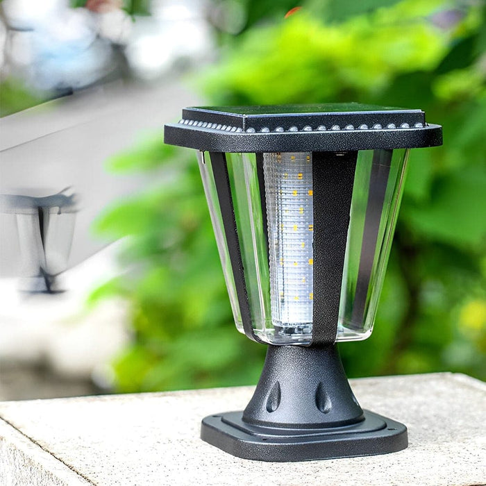 Solar Deck Post Lights with 360° Intelligent Sensing, Multi-Angle Refraction, 12-Hour Illumination, and Automatic Day/Night Function-ErisView-4