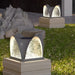 Solar Fence Lights, Waterproof, Rustproof, and Dustproof Outdoor Deck Post Lights with Unique Acrylic Shade for Modern Courtyard and Garden Decoration-ErisView-1