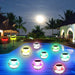 Solar Floating Pool Light with Hidden Switch, White/Warm/RGB Modes, High-Efficiency Solar Panel, Auto On/Off for Parties, Weddings, and Festivals-ErisView-5