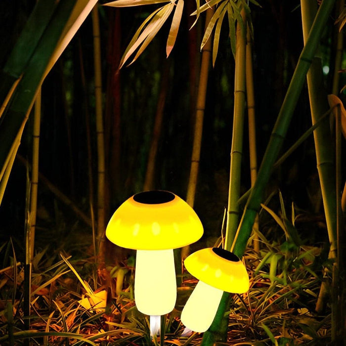 Solar Mushroom Shaped Lawn Lamp, Creative Outdoor Night Light & Landscape Decoration, Fast Charging, High Efficiency, Waterproof, Easy Installation-ErisView-3