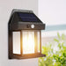 Solar Outdoor Light with Motion Sensor, Dusk to Dawn Solar Wall Sconce, Waterproof Solar Wall Lantern Light Fixtures for Garden Yard Patio Fence-ErisView