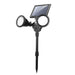 Solar Outdoor Spotlights with 10m Sensing Distance, 150° Range, 4 Adjustable Modes, 10-Hour Runtime, Auto On/Off, Multi-Angle Design for Gardens-ErisView-11