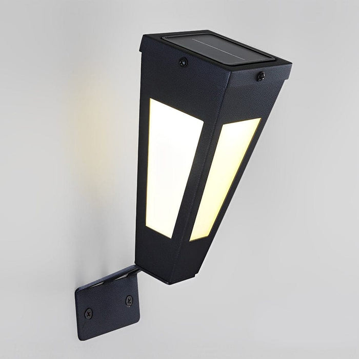 Solar Outdoor Wall Light with Intelligent Light Sensor, Waterproof Design, Long Battery Life, Quick Charging, and Unique Decorative Effect-ErisView-5