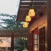 Solar-Powered Imitation Bamboo Lantern, Outdoor Hanging Lights with USB Charging for Garden, Patio, and Yard Decoration, Auto On/Off at Night-ErisView-3