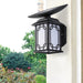 Solar Powered Outdoor Wall Light with Intelligent Remote Control, Waterproof Design, Dual Light Modes, and 12-Hour Runtime-ErisView-15