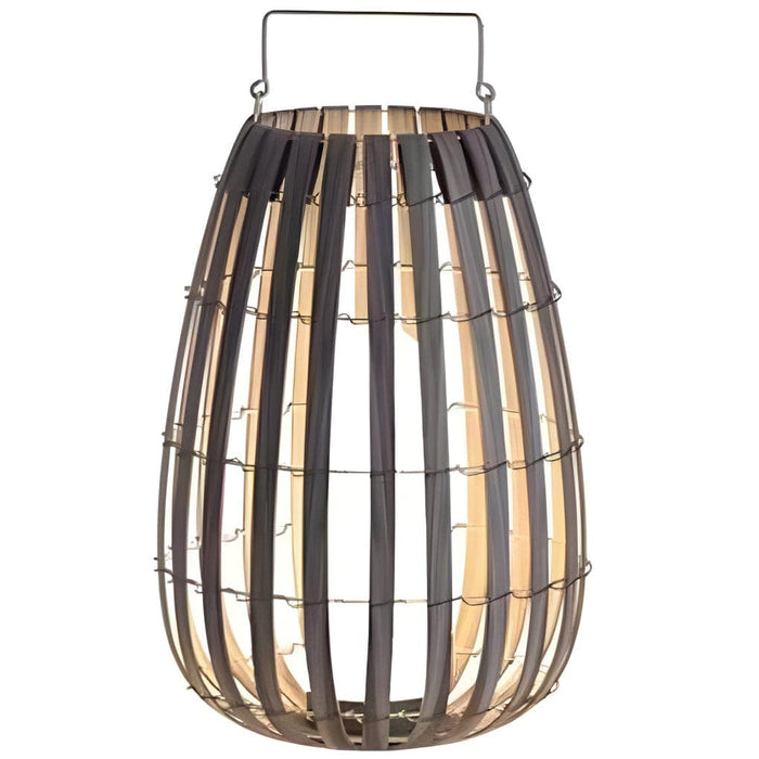 Solar-Powered Rattan Outdoor Lantern with Automatic Day/Night Sensor, Waterproof Design, and Long-Lasting Battery for Garden, Patio, and Poolside-ErisView-10