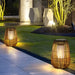 Solar-Powered Rattan Outdoor Lantern with Automatic Day/Night Sensor, Waterproof Design, and Long-Lasting Battery for Garden, Patio, and Poolside-ErisView-5