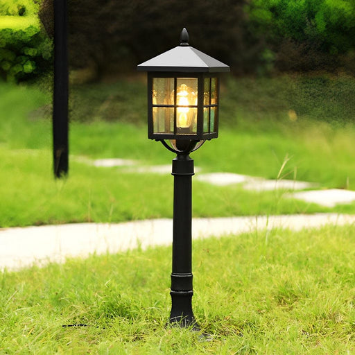 Solar Powered Waterproof Pathway Lights for Garden, Patio, and Courtyard, Elegant LED Outdoor Lighting with Durable Aluminum Structure-ErisView-1