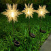 Solar Snowflake Outdoor Garden Lights, Waterproof, Rustproof, High-Quality Acrylic, Automatic Day/Night Operation, Festive Decoration, Easy Storage-ErisView-2