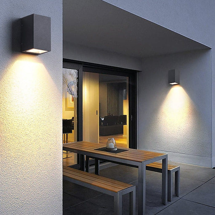 Sturdy Aluminum Alloy Outdoor Wall Light with Waterproof Silicone Gasket, Dual Light Effects, and Decorative Up and Down Lighting-ErisView-19