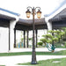 Sturdy Die-Cast Aluminum Street Light with Transparent Glass Shade, Waterproof, Rustproof, Ideal for Villas, Gardens, Roads, and Commercial Areas-ErisView-13