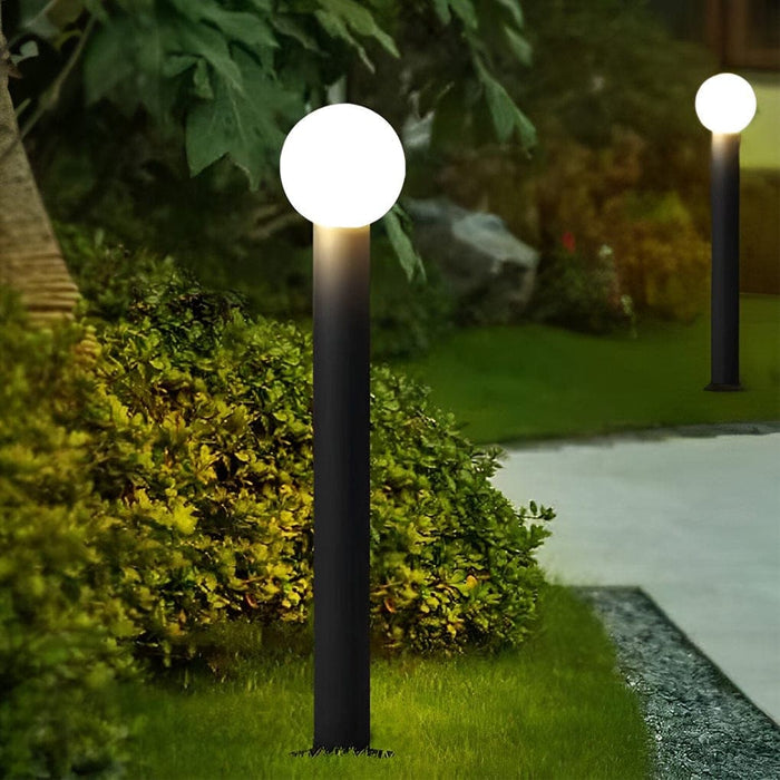 Sturdy Rustproof Outdoor Lawn Lights, Warm Bright LED Pathway Lighting for Yard, Lawn, Park, Walkway, Available in Two Heights-ErisView-13