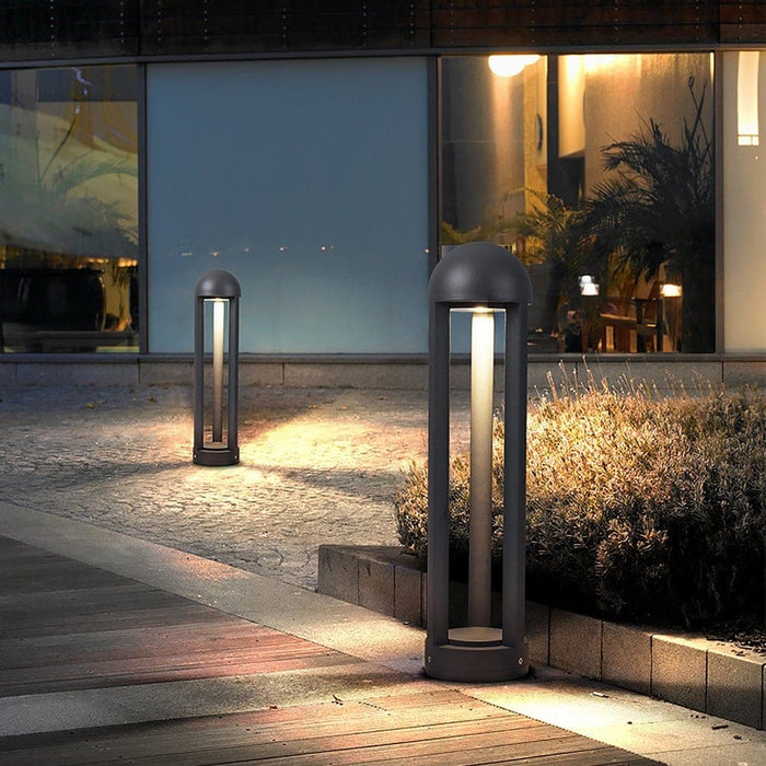 Stylish Aluminum LED Pathway Light with Unique Cutout Design, IP54 Waterproof for Garden, Patio, Walkway, Driveway, Perfect Outdoor Lighting Solution-ErisView-1