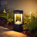 Stylish LED Solar Garden and Pathway Lights, Automatic Daytime Recharge, Nighttime Illumination for Yard, Walkway, Driveway, and More-ErisView-8