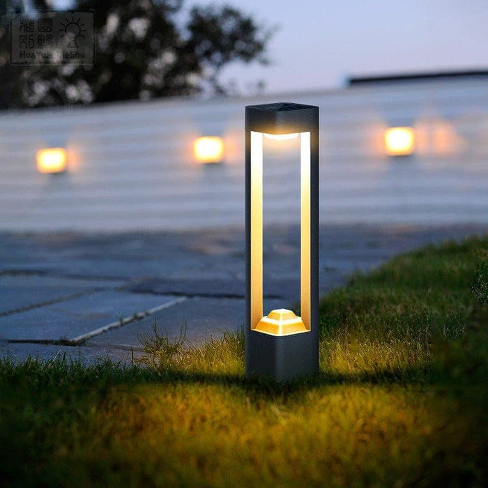 Stylish LED Solar Garden and Pathway Lights, Automatic Daytime Recharge, Nighttime Illumination for Yard, Walkway, Driveway, and More-ErisView-9