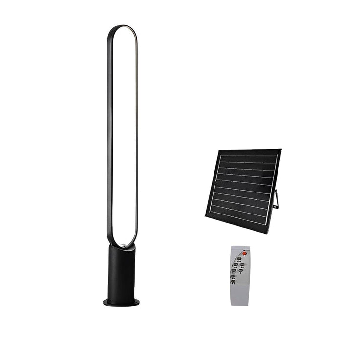 Stylish Solar Landscape Lighting, Waterproof, Rustproof, Bright LED for Porch, Garage, Lawn, and Park, Aluminum & Silicone Construction-ErisView-8