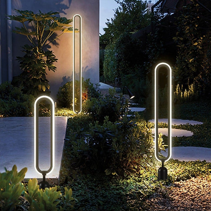 Stylish Waterproof Landscape Lighting for Courtyard and Garden, Bright, Minimalist Design with Durable Hardware Base for All Weather Conditions-ErisView-22