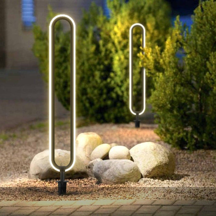 Stylish Waterproof Landscape Lighting for Courtyard and Garden, Bright, Minimalist Design with Durable Hardware Base for All Weather Conditions-ErisView-2