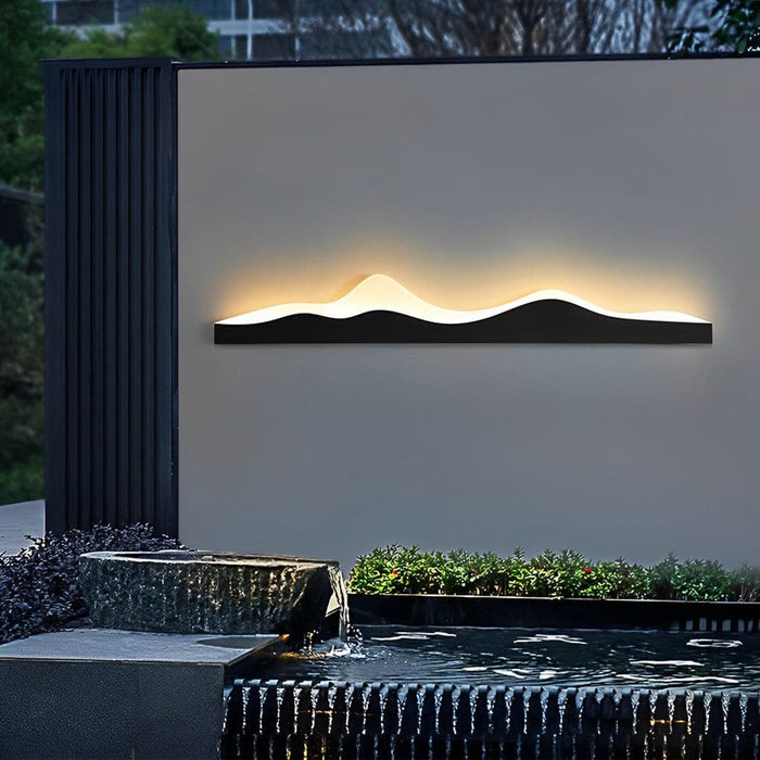 Stylish and Artistic Outdoor Wall Sconces for Porch, Garden, Backyard, Fence, and Gate, Unique Lighting Effects and Eye-Catching Decoration-ErisView-12