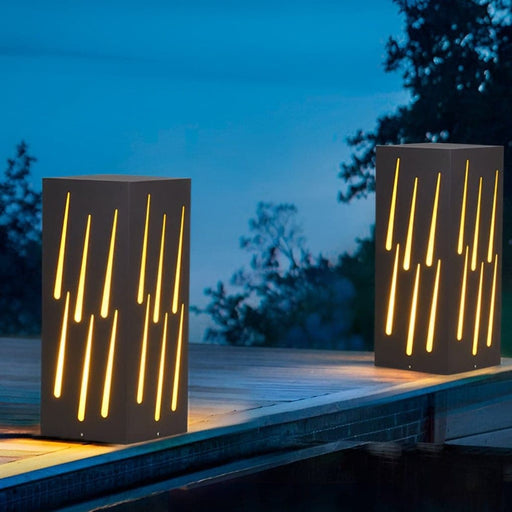 Stylish and Creative Outdoor Garden Post Light with Superior Waterproof and Dustproof Performance, Perfect for Unique and Warm Courtyard Decoration-ErisView-1