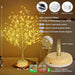 Tree-Shaped Desk Lamp Table Lamp for Bedside Dining Room Living Room Kitchen Counter Office Holiday Decoration-ErisView