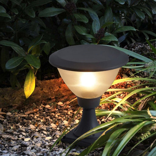 Unique Shape Outdoor Light, Available in Round and Square, E27 Screw Lamp Holder, Perfect for Patios, Gardens, Porches, and More-ErisView-1