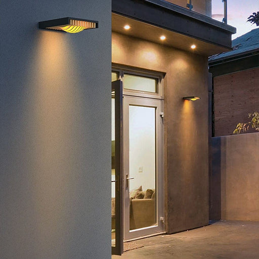 Unique Shape Outdoor Wall Light, Weatherproof, Sealed Porch Light for Warm, Romantic Atmosphere, Perfect Home Decoration for American Homes-ErisView-1