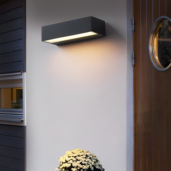 Universal Indoor/Outdoor Wall Lamp, Rustproof Die-Cast Aluminum Body, Modern Design, Waterproof Fixture for Porch, Balcony, Garage, and More-ErisView-12