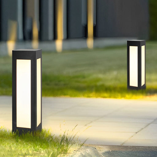 Upgrade Your Outdoor Space with Our 10W LED Pathway Light, Galvanized Steel, IP65 Waterproof, Wired or Solar Powered, Perfect for Villas & Courtyards-ErisView-1