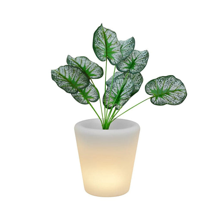 Versatile Luminous Flower Pots with Remote Control, Wired, Rechargeable, and Solar Options for Gardens, Lawns, and Parks, Ideal for Parties and Festivals-ErisView-7