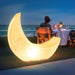 Versatile Outdoor Floor Lamp and Lounge Chair, Radiant Moon Shape, High Light Transmittance, Durable for Patio or Poolside-ErisView-3